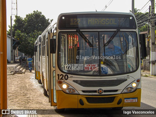 Transportes Guanabara 120 na cidade de Extremoz, Rio Grande do Norte, Brasil, por Iago Vasconcelos. ID da foto: 11856429.