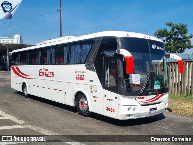 Trans Express 3030 na cidade de Porto Alegre, Rio Grande do Sul, Brasil, por Emerson Dorneles. ID da foto: 11857087.