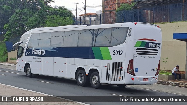 Planalto Transportes 3012 na cidade de Campinas, São Paulo, Brasil, por Luiz Fernando Pacheco Gomes. ID da foto: 11857832.