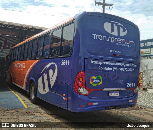 TransPremium 2611 na cidade de Itapecuru Mirim, Maranhão, Brasil, por João Joaquim. ID da foto: 11858418.