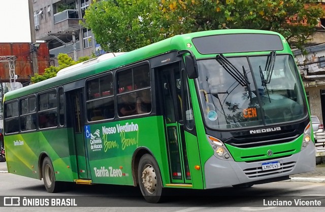 Ouro Negro Transportes e Turismo  na cidade de Cachoeiras de Macacu, Rio de Janeiro, Brasil, por Luciano Vicente. ID da foto: 11858239.