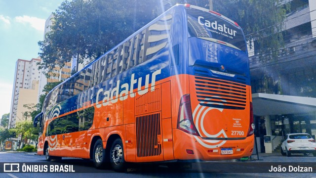 Cadatur Transportes e Turismo 27700 na cidade de Curitiba, Paraná, Brasil, por João Dolzan. ID da foto: 11859894.