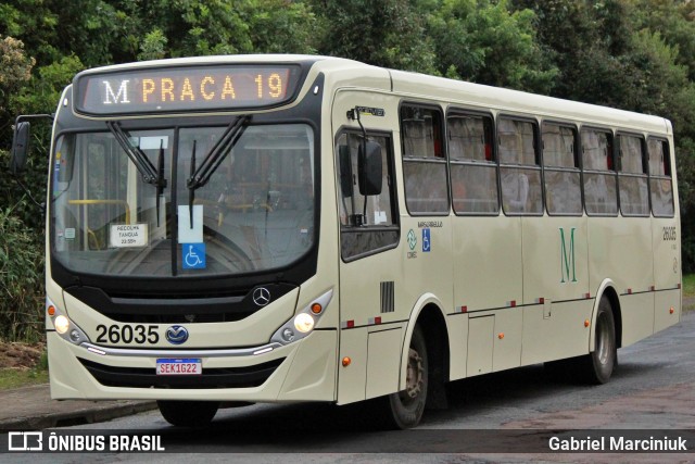 Viação do Sul 26035 na cidade de Almirante Tamandaré, Paraná, Brasil, por Gabriel Marciniuk. ID da foto: 11859280.