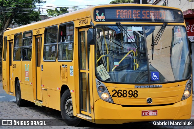 Viação do Sul 26898 na cidade de Curitiba, Paraná, Brasil, por Gabriel Marciniuk. ID da foto: 11861181.
