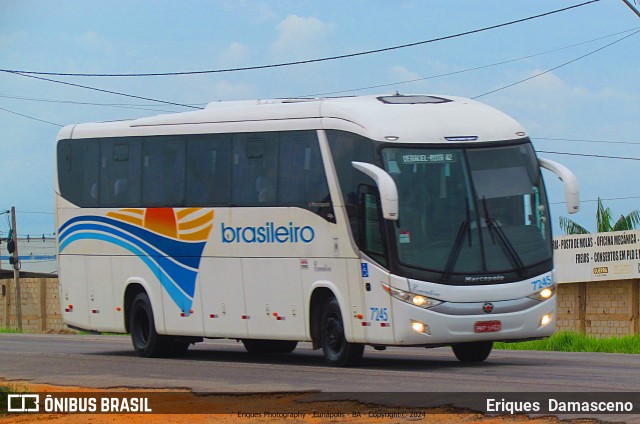 Expresso Brasileiro 7245 na cidade de Eunápolis, Bahia, Brasil, por Eriques  Damasceno. ID da foto: 11862207.