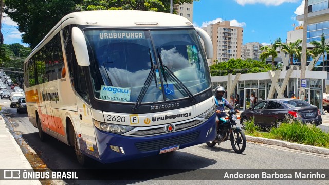 Auto Viação Urubupungá 2620 na cidade de Guarulhos, São Paulo, Brasil, por Anderson Barbosa Marinho. ID da foto: 11862549.