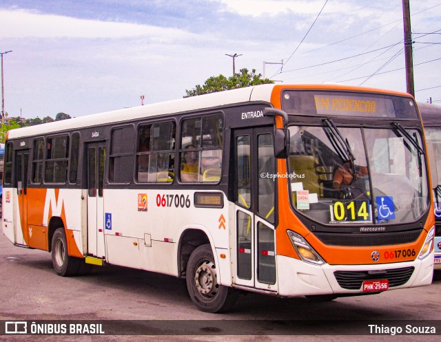 Expresso Coroado 0617006 na cidade de Manaus, Amazonas, Brasil, por Thiago Souza. ID da foto: 11865761.