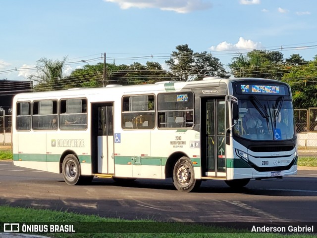 Cidade Verde Transporte Rodoviário 2303 na cidade de Maringá, Paraná, Brasil, por Anderson Gabriel. ID da foto: 11863750.