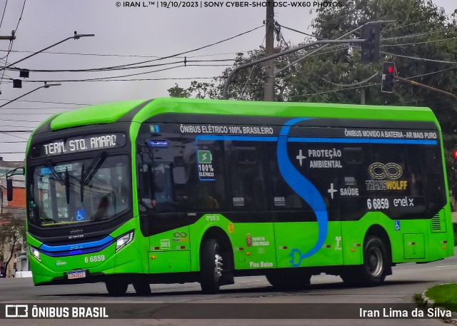 Transwolff Transportes e Turismo 6 6859 na cidade de São Paulo, São Paulo, Brasil, por Iran Lima da Silva. ID da foto: 11864545.