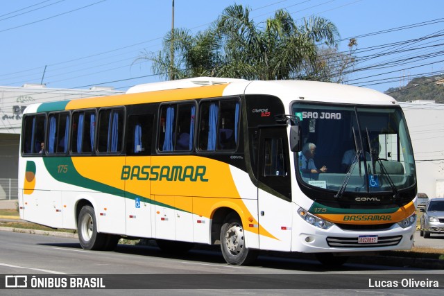 Viação Bassamar 175 na cidade de Juiz de Fora, Minas Gerais, Brasil, por Lucas Oliveira. ID da foto: 11863483.