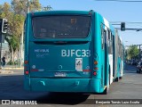 Metbus 340 na cidade de Maipú, Santiago, Metropolitana de Santiago, Chile, por Benjamín Tomás Lazo Acuña. ID da foto: :id.