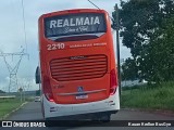 Real Maia Turismo 2210 na cidade de Aparecida de Goiânia, Goiás, Brasil, por Kauan Kerllon BusGyn. ID da foto: :id.