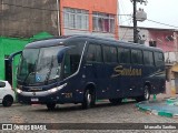 Empresas de Transportes Santana e São Paulo 2370 na cidade de Saubara, Bahia, Brasil, por Marcello Santtos. ID da foto: :id.