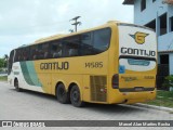 Empresa Gontijo de Transportes 14585 na cidade de Nova Viçosa, Bahia, Brasil, por Marcel Alan Martins Rocha. ID da foto: :id.