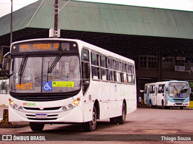 Auto Ônibus Líder 0912045 na cidade de Manaus, Amazonas, Brasil, por Thiago Souza. ID da foto: 11868739.
