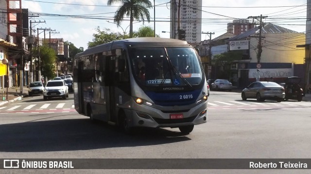 Transcooper > Norte Buss 2 6016 na cidade de São Paulo, São Paulo, Brasil, por Roberto Teixeira. ID da foto: 11868355.