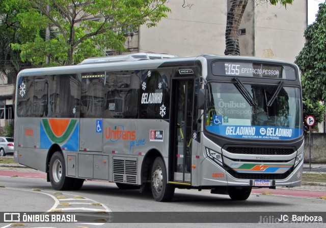 Consórcio Unitrans - 08 > Reunidas Transportes 08201 na cidade de João Pessoa, Paraíba, Brasil, por JC  Barboza. ID da foto: 11871972.