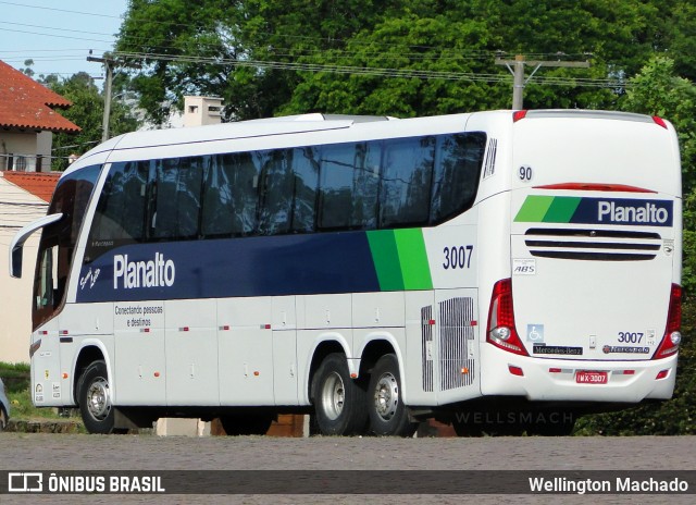 Planalto Transportes 3007 na cidade de Bagé, Rio Grande do Sul, Brasil, por Wellington Machado. ID da foto: 11871876.