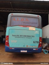A.L.D.S. Transportes 670 na cidade de Quirinópolis, Goiás, Brasil, por Jonas Miranda. ID da foto: :id.