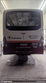 Auto Viação Palmares D17092 na cidade de Rio de Janeiro, Rio de Janeiro, Brasil, por Marcelo Barcelos. ID da foto: :id.