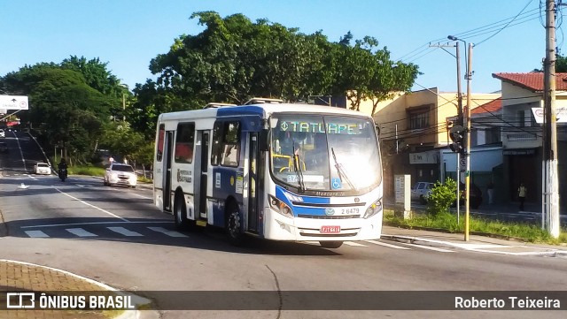 Transcooper > Norte Buss 2 6479 na cidade de São Paulo, São Paulo, Brasil, por Roberto Teixeira. ID da foto: 11873518.