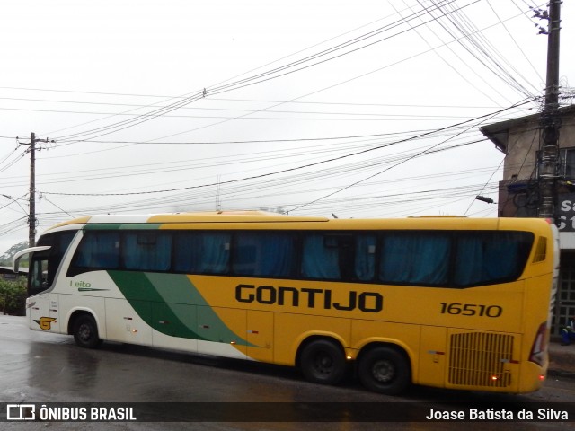 Empresa Gontijo de Transportes 16510 na cidade de Timóteo, Minas Gerais, Brasil, por Joase Batista da Silva. ID da foto: 11873532.