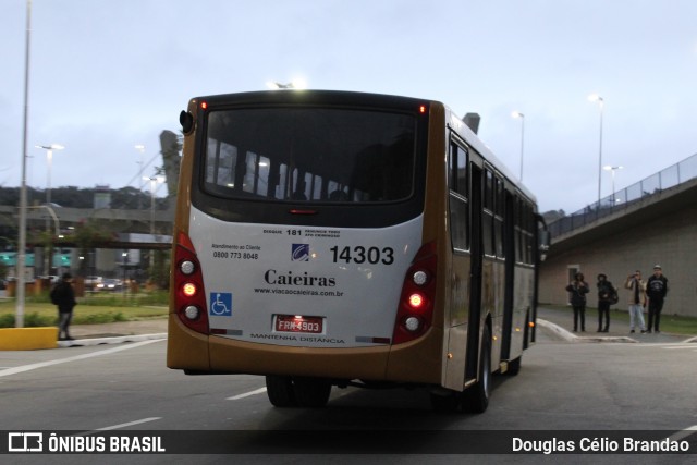 Viação Cidade de Caieiras 14303 na cidade de Barueri, São Paulo, Brasil, por Douglas Célio Brandao. ID da foto: 11873569.