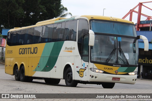 Empresa Gontijo de Transportes 17305 na cidade de Resende, Rio de Janeiro, Brasil, por José Augusto de Souza Oliveira. ID da foto: 11874368.
