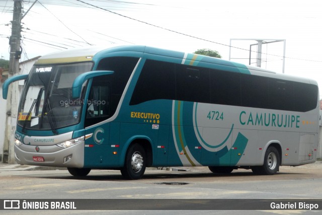 Auto Viação Camurujipe 4724 na cidade de Jequié, Bahia, Brasil, por Gabriel Bispo. ID da foto: 11873186.