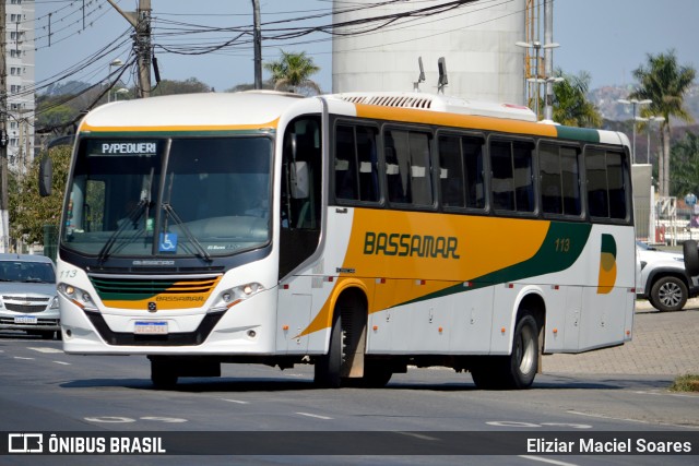 Viação Bassamar 113 na cidade de Juiz de Fora, Minas Gerais, Brasil, por Eliziar Maciel Soares. ID da foto: 11874499.