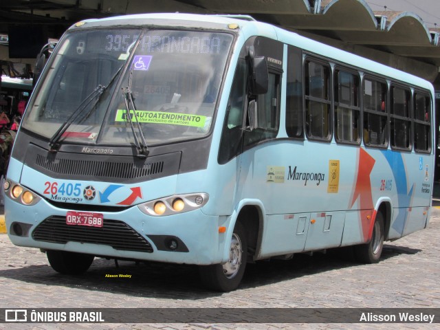 Maraponga Transportes 26405 na cidade de Fortaleza, Ceará, Brasil, por Alisson Wesley. ID da foto: 11873331.