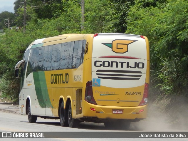 Empresa Gontijo de Transportes 19245 na cidade de Timóteo, Minas Gerais, Brasil, por Joase Batista da Silva. ID da foto: 11873535.
