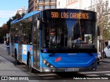 Autobuses Prisei 77 na cidade de Madrid, Madrid, Madrid, Espanha, por Fabricio do Nascimento Zulato. ID da foto: :id.