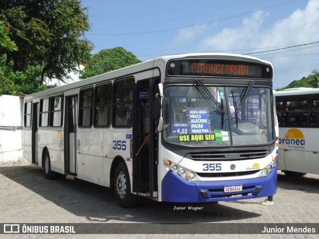 Litorânea Transportes 355 na cidade de Nísia Floresta, Rio Grande do Norte, Brasil, por Junior Mendes. ID da foto: 11876229.