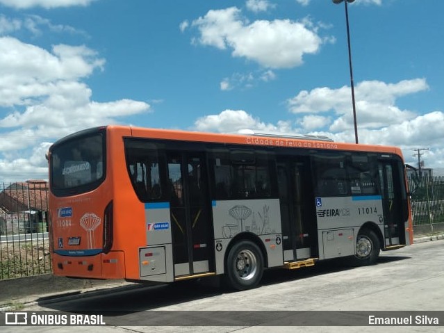 Auto Ônibus São João 11014 na cidade de Feira de Santana, Bahia, Brasil, por Emanuel Silva. ID da foto: 11874665.