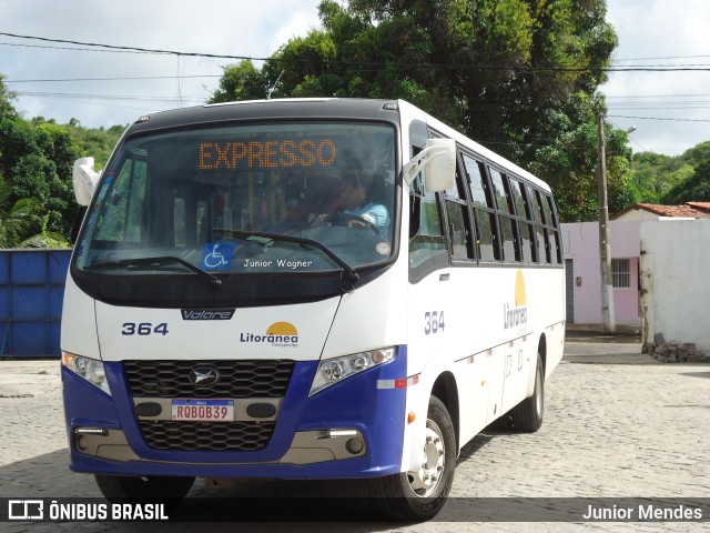 Litorânea Transportes 364 na cidade de Nísia Floresta, Rio Grande do Norte, Brasil, por Junior Mendes. ID da foto: 11876185.