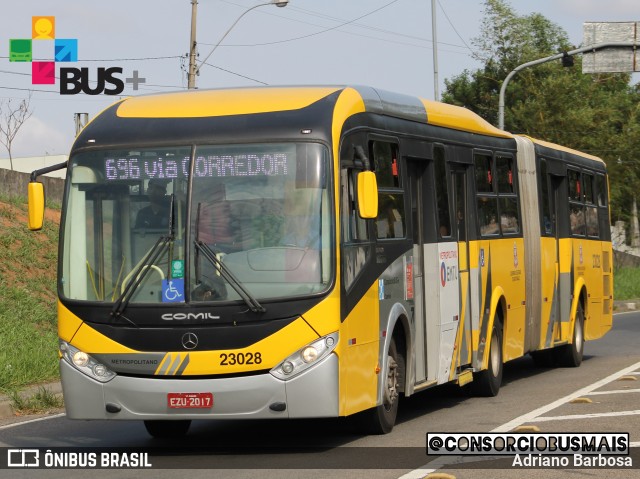 Transportes Capellini 23028 na cidade de Campinas, São Paulo, Brasil, por Adriano Barbosa. ID da foto: 11875093.