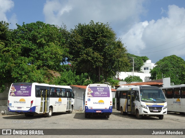 Litorânea Transportes 364 na cidade de Nísia Floresta, Rio Grande do Norte, Brasil, por Junior Mendes. ID da foto: 11876170.