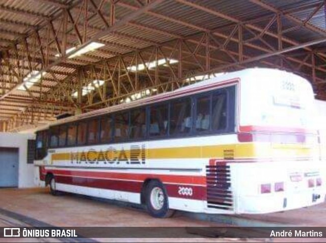 Auto Ônibus Macacari 2000 na cidade de Jaú, São Paulo, Brasil, por André Martins. ID da foto: 11877337.
