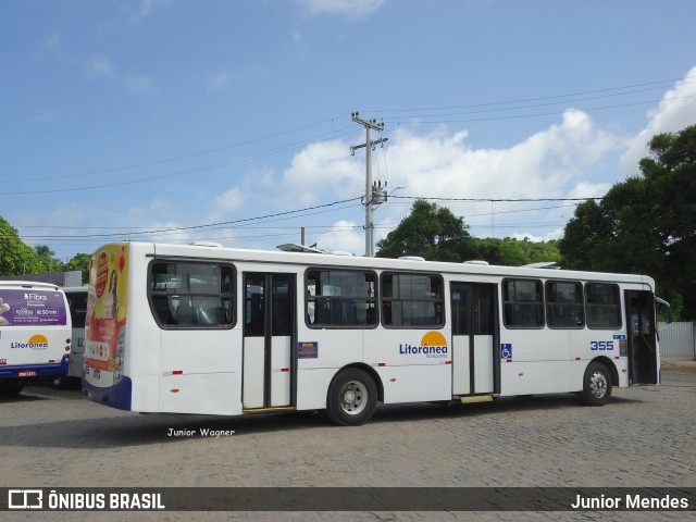 Litorânea Transportes 355 na cidade de Nísia Floresta, Rio Grande do Norte, Brasil, por Junior Mendes. ID da foto: 11876227.