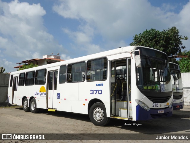 Litorânea Transportes 370 na cidade de Nísia Floresta, Rio Grande do Norte, Brasil, por Junior Mendes. ID da foto: 11876165.