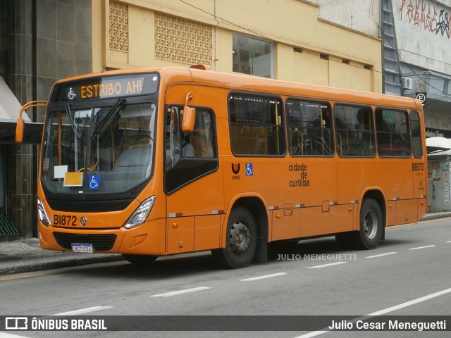 Transporte Coletivo Glória BI872 na cidade de Curitiba, Paraná, Brasil, por Julio Cesar Meneguetti. ID da foto: 11879295.