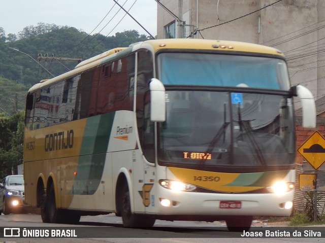 Empresa Gontijo de Transportes 14350 na cidade de Timóteo, Minas Gerais, Brasil, por Joase Batista da Silva. ID da foto: 11879925.