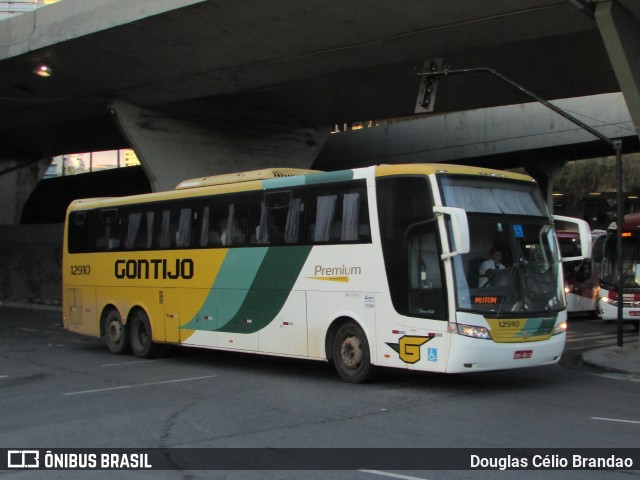 Empresa Gontijo de Transportes 12910 na cidade de Belo Horizonte, Minas Gerais, Brasil, por Douglas Célio Brandao. ID da foto: 11880110.