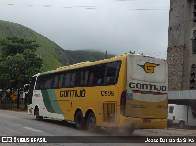 Empresa Gontijo de Transportes 12505 na cidade de Timóteo, Minas Gerais, Brasil, por Joase Batista da Silva. ID da foto: 11879833.