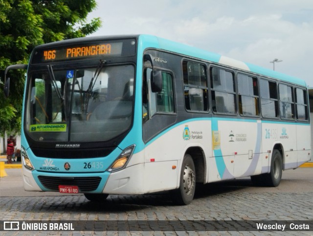Maraponga Transportes 26435 na cidade de Fortaleza, Ceará, Brasil, por Wescley  Costa. ID da foto: 11879724.