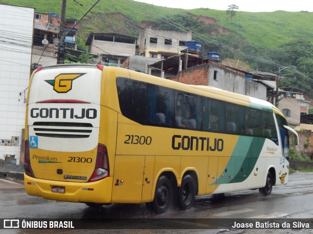 Empresa Gontijo de Transportes 21300 na cidade de Timóteo, Minas Gerais, Brasil, por Joase Batista da Silva. ID da foto: 11879696.