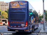 Buses Ahumada 765 na cidade de Santiago, Santiago, Metropolitana de Santiago, Chile, por Benjamín Tomás Lazo Acuña. ID da foto: :id.
