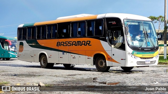 Viação Bassamar 181 na cidade de Juiz de Fora, Minas Gerais, Brasil, por Juan Pablo. ID da foto: 11881650.
