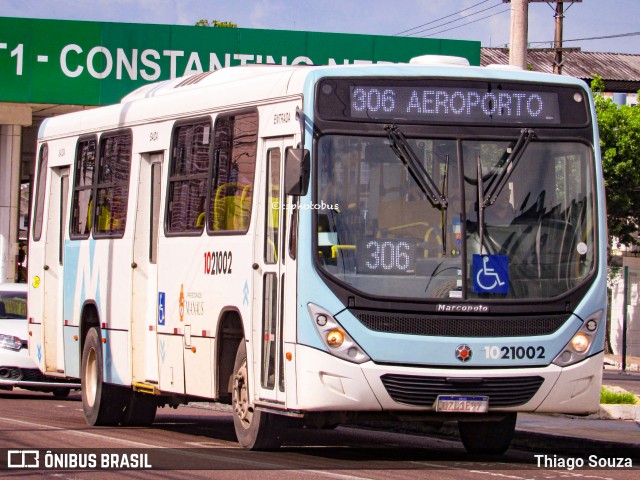 Vega Manaus Transporte 1021002 na cidade de Manaus, Amazonas, Brasil, por Thiago Souza. ID da foto: 11880582.